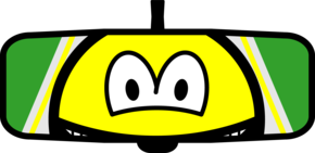 Achteruitkijkspiegel smile